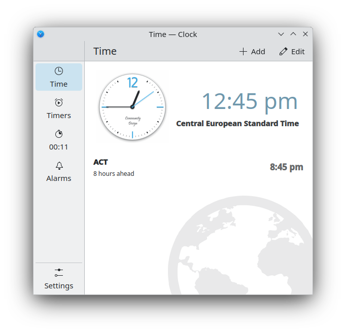 kclock-stopwatch
