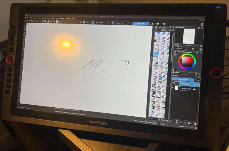Ja, dieses Bild ist inzwischen Jahre alt, aber es sieht immer noch genauso aus...