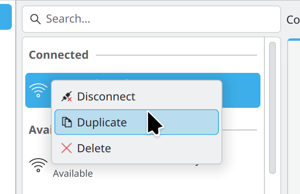 duplicate-network-connection