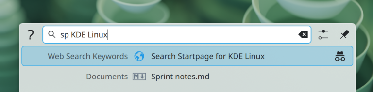 startpage-in-krunner