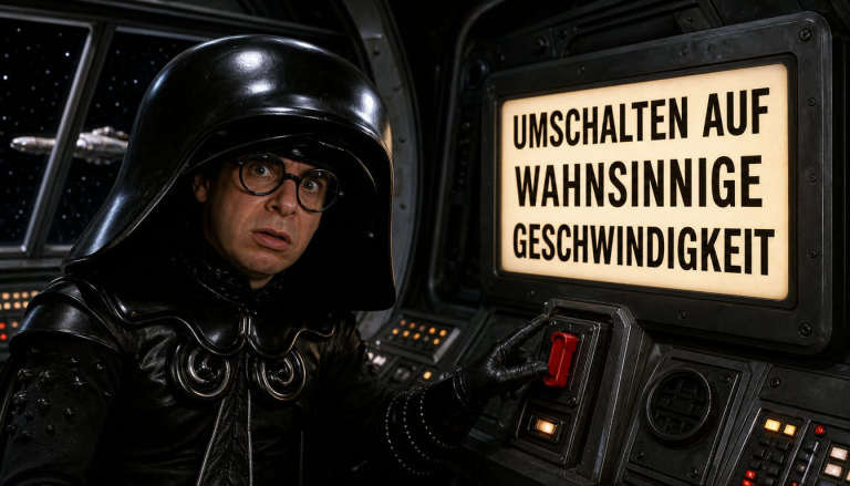 WAHNSINNIGE GESCHWINDIGKEIT