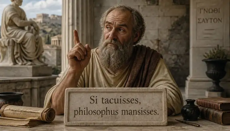 Si tacuisses