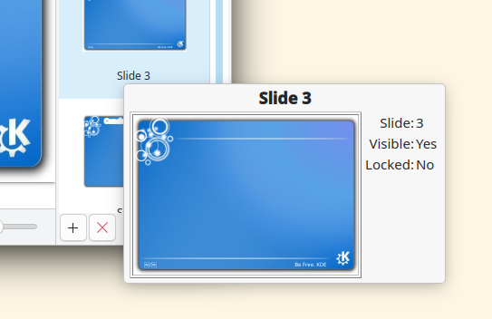 Tooltip mit Slide - jetzt auch unter Wayland