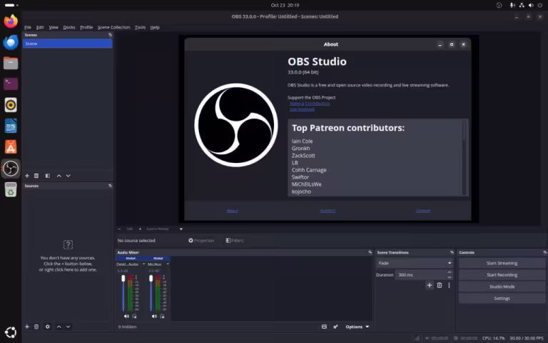 OBS Studio 33.0