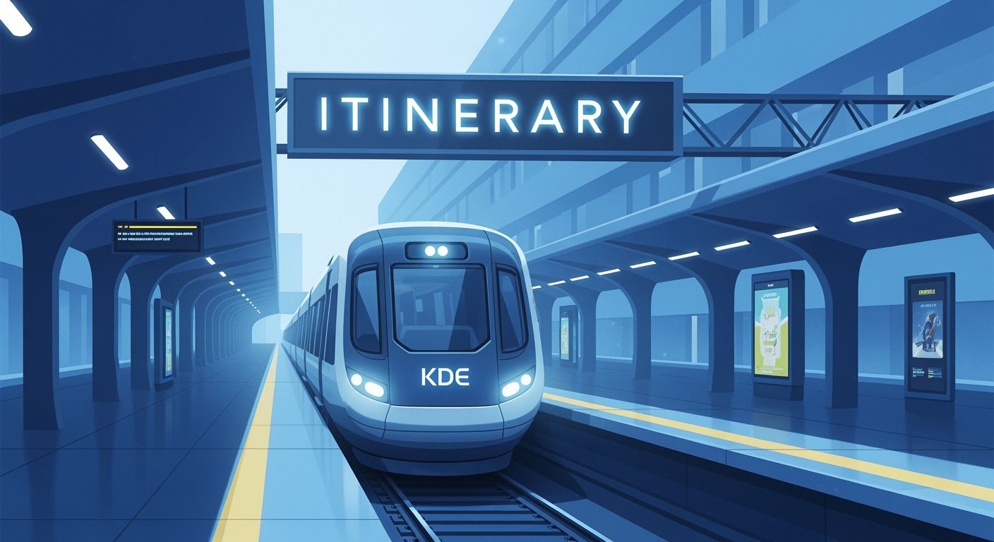 KDE Itinerary