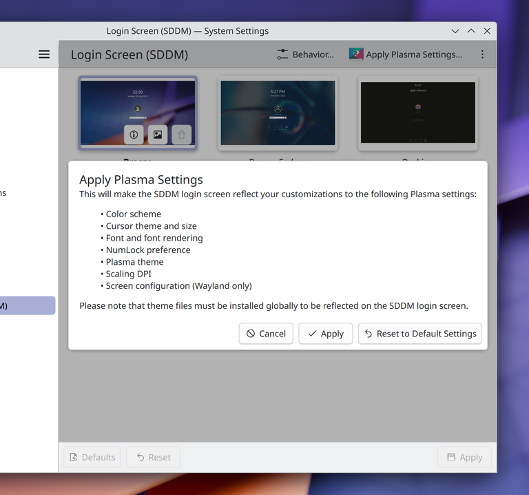 sddm-kcm-apply-plasma-settings-dialog