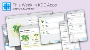 KDE Apps KW50: Gear 24.12.0 ist raus