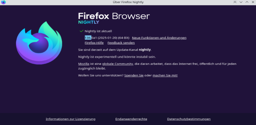 Firefox Nightly