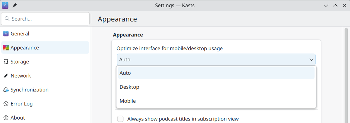 kasts-mode