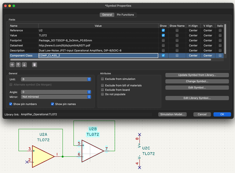 Figure 6. Multiple component classes per symbol