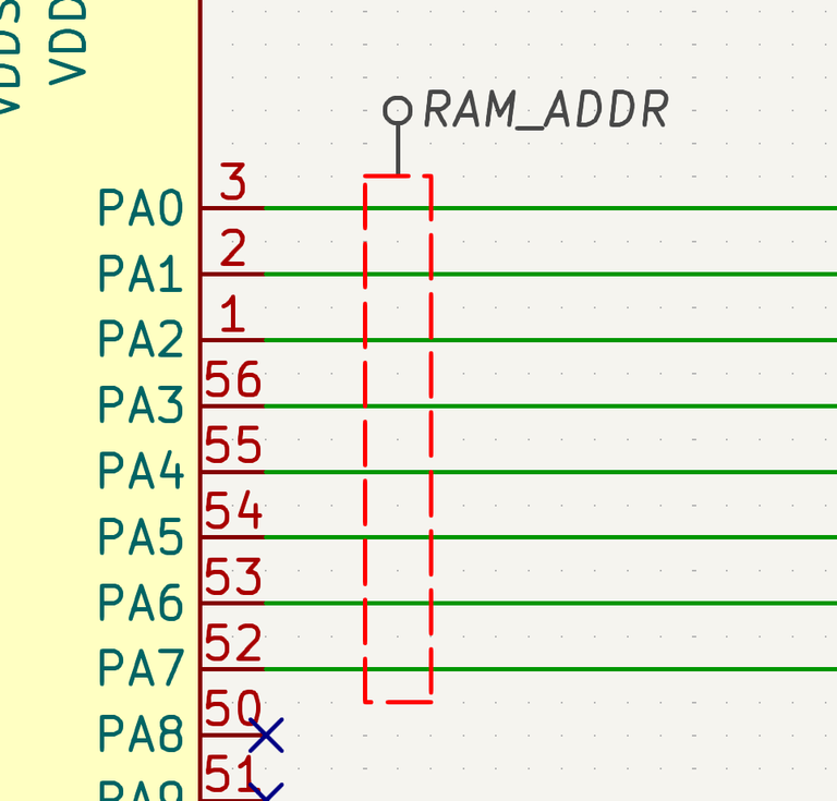 Figure 12. Schematic rule area